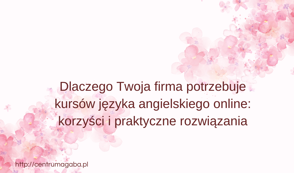 Angielski dla firm